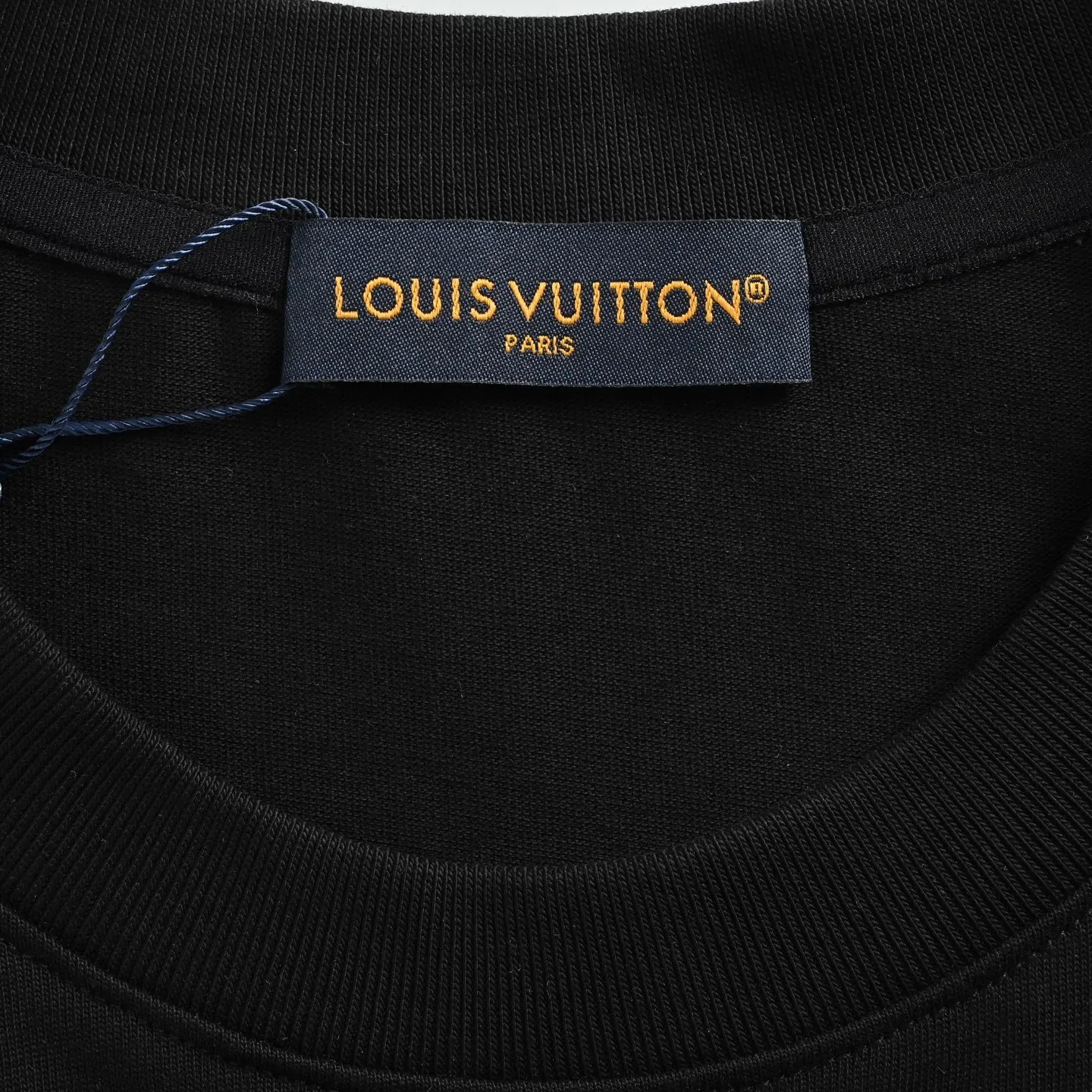 Louis Vuitton/Louis Vuitton 25ss printed logo laminated letter short sleeves